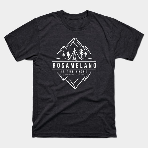 Rosa Melano Camiseta Broma Montañas